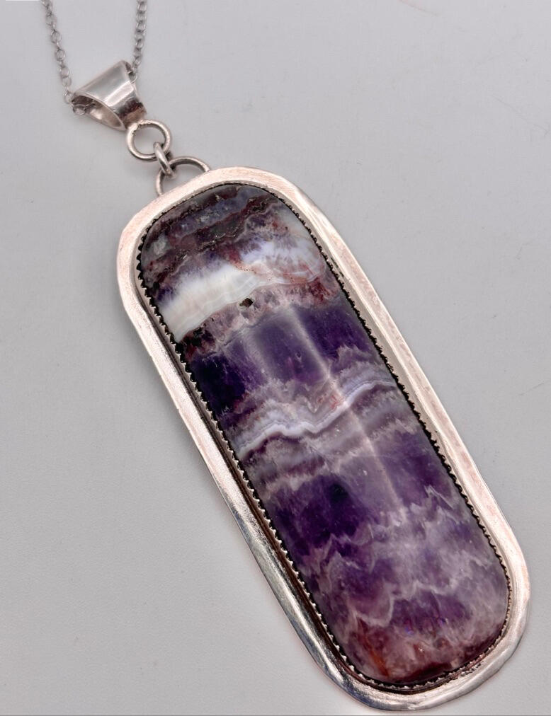 Sterling Silver Amethyst Pendant