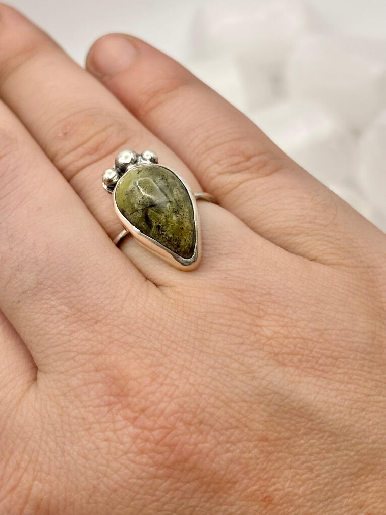Sterling Silver Serpentine Stacker