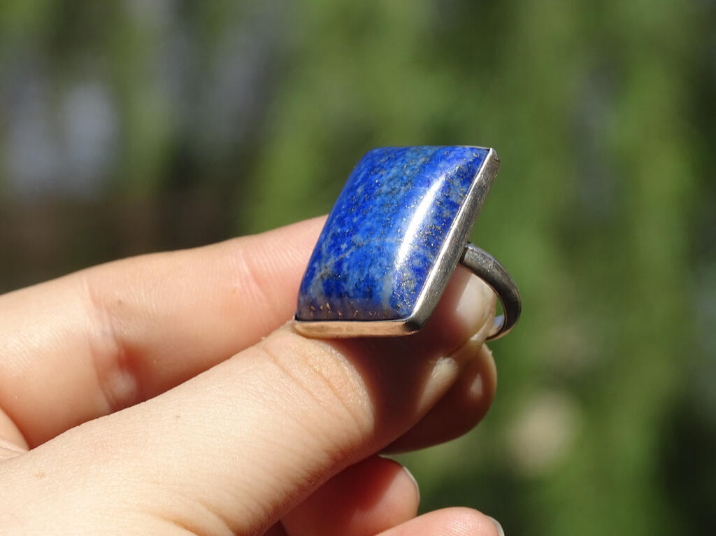 Sterling Silver Lapis Lazuli Ring