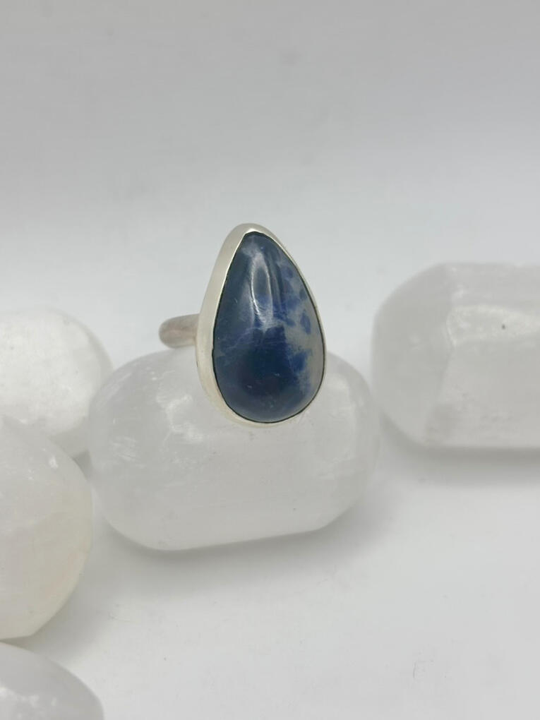 Sterling Silver Sodalite Ring