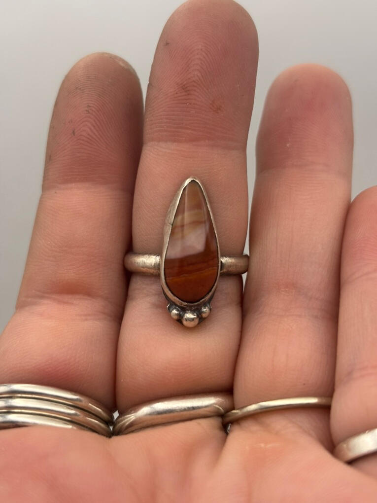 Sterling Silver Desert Jasper Ring