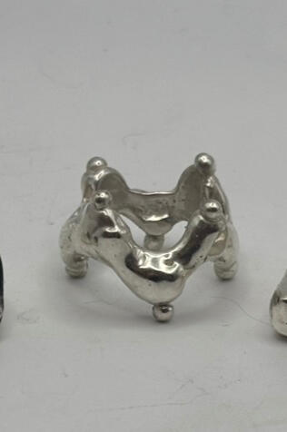 Sterling Silver Lost-Wax Cast Ring